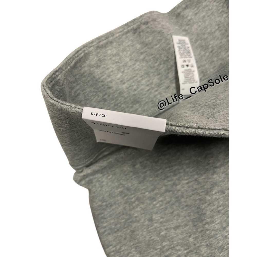 Size S Nike Biker Shorts Sportswear Classic Wns High Waisted 8"  DB3905-063 Gray - Picture 5 of 7